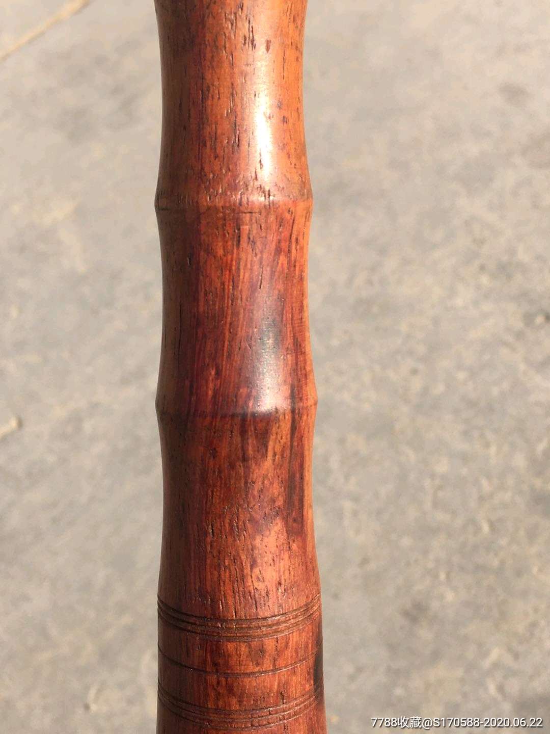 苏州民俗乐器厂海南黄花梨唢呐品相完好保存完整纹理清晰美观