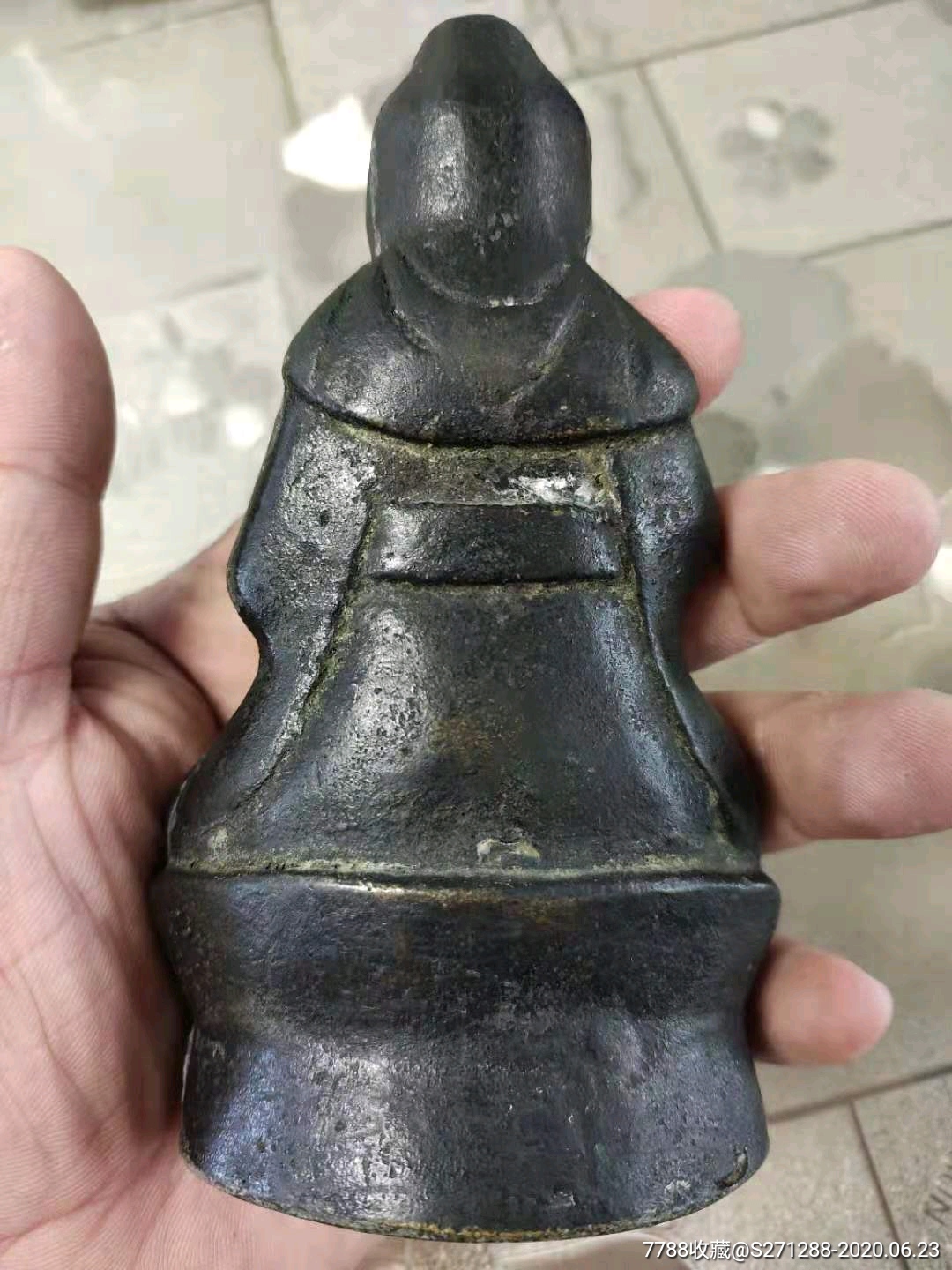 清代铜佛像佛造像人物佛像老佛像老铜佛像