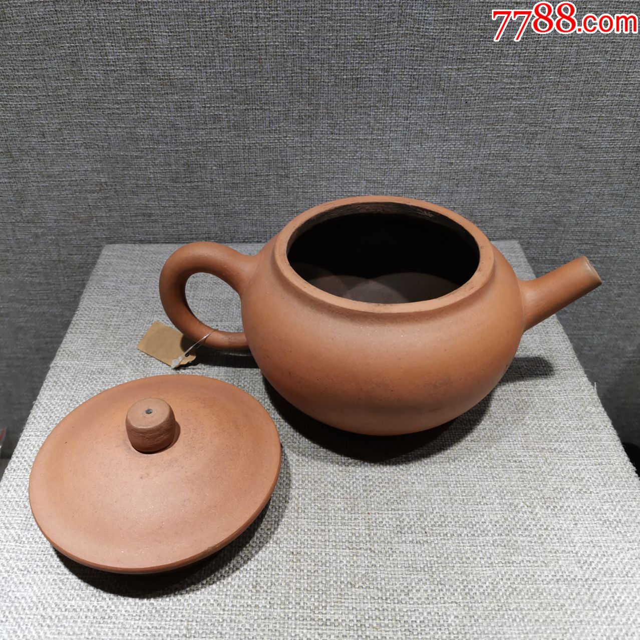 老茶壶收藏清代民俗老物件爪哇井里汶沈金水造款紫砂壶纯手工真品