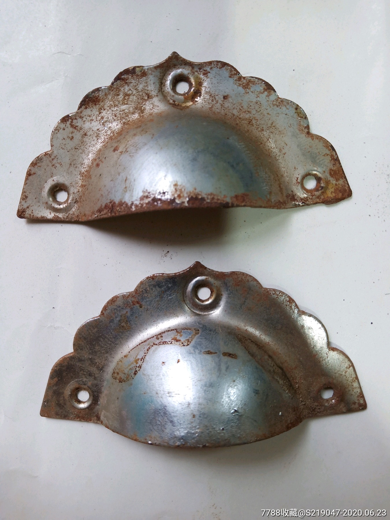 90年代抽屉把手一对