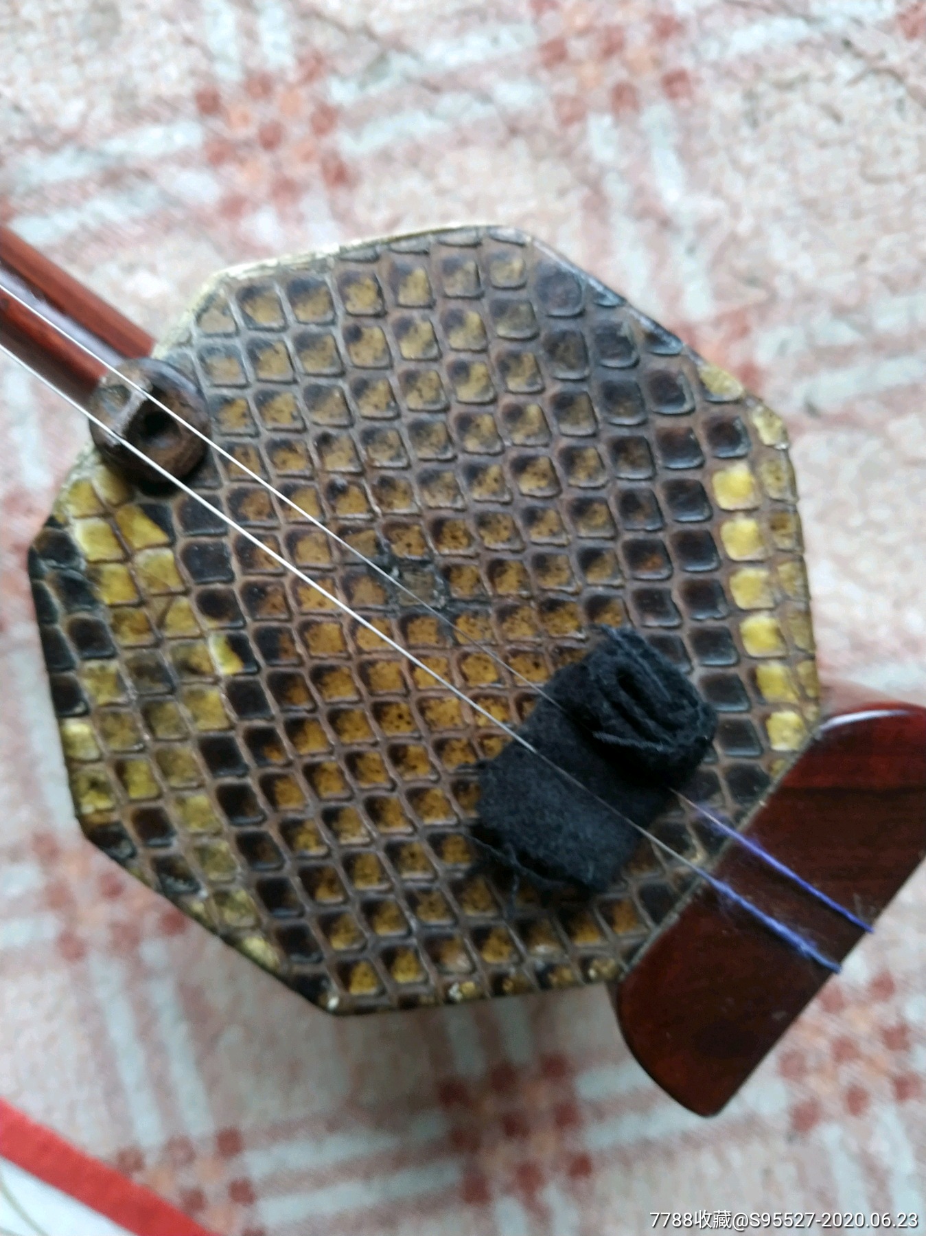 大红酸枝二胡老红木二胡