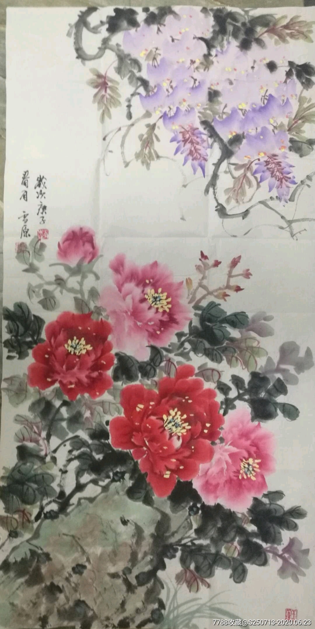 牡丹国画优秀作品(花开富贵牡丹图片大全 国画)