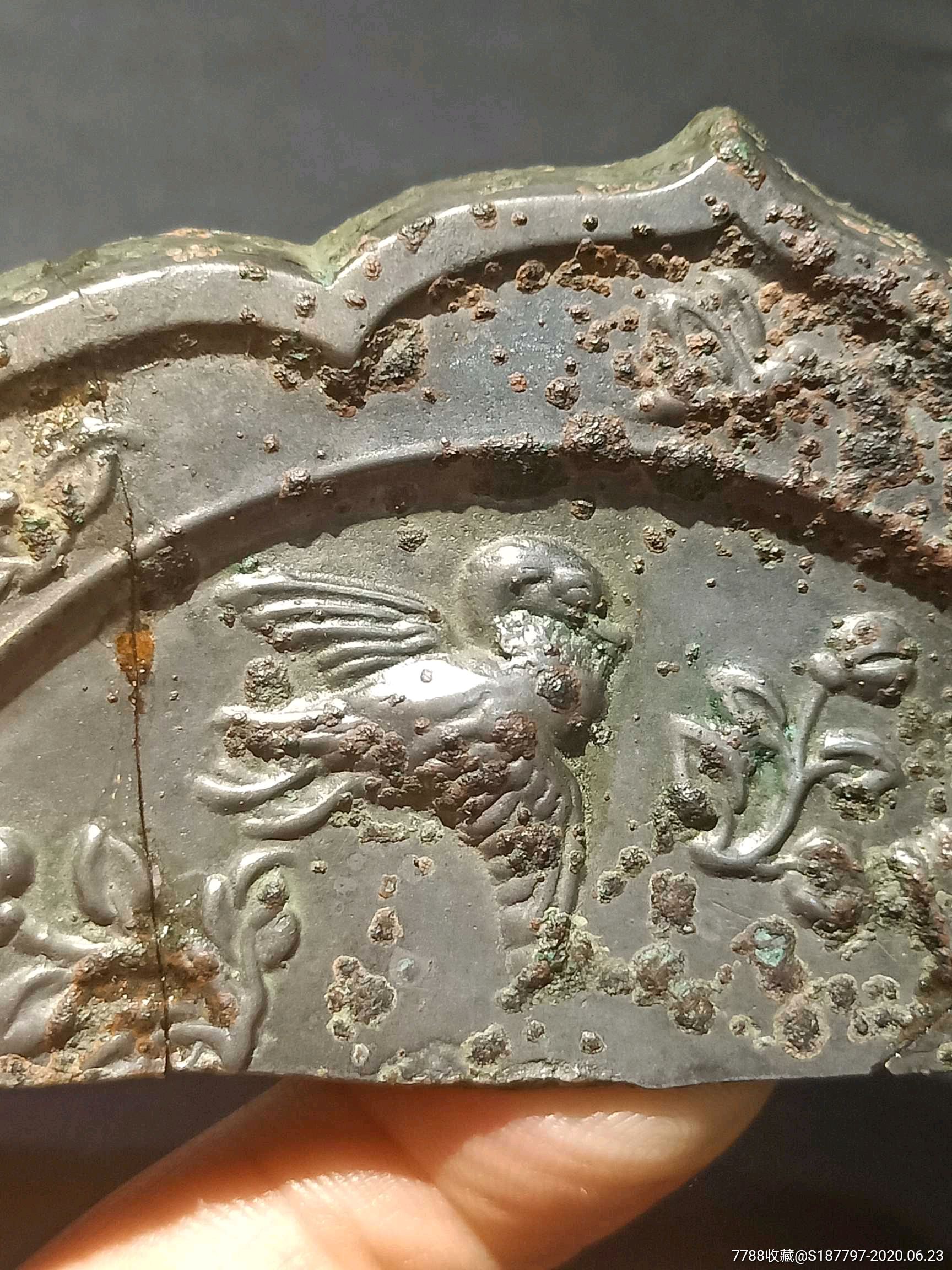 唐代八角镜好标本_铜镜_第1张_7788铜器收藏