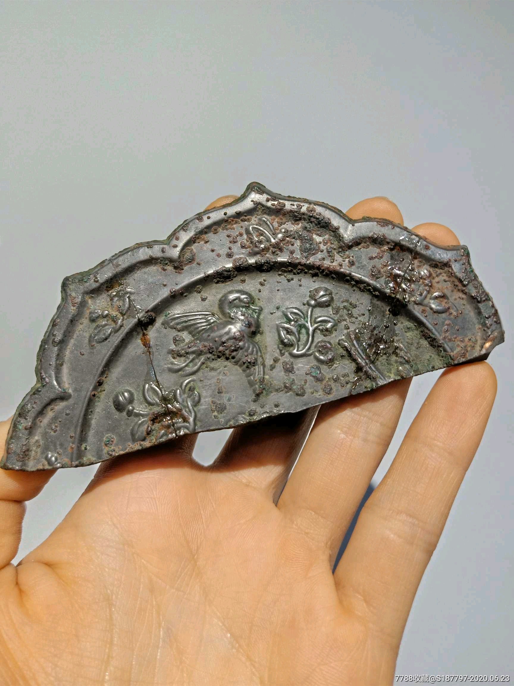 唐代八角镜好标本_铜镜_第2张_7788铜器收藏