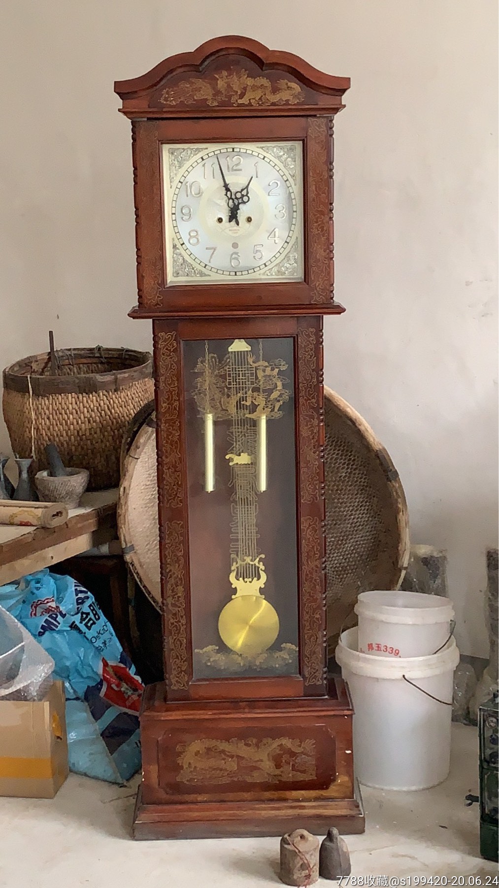 价格:650.0000元-1-座钟/落地钟 -零售-7788收藏__收