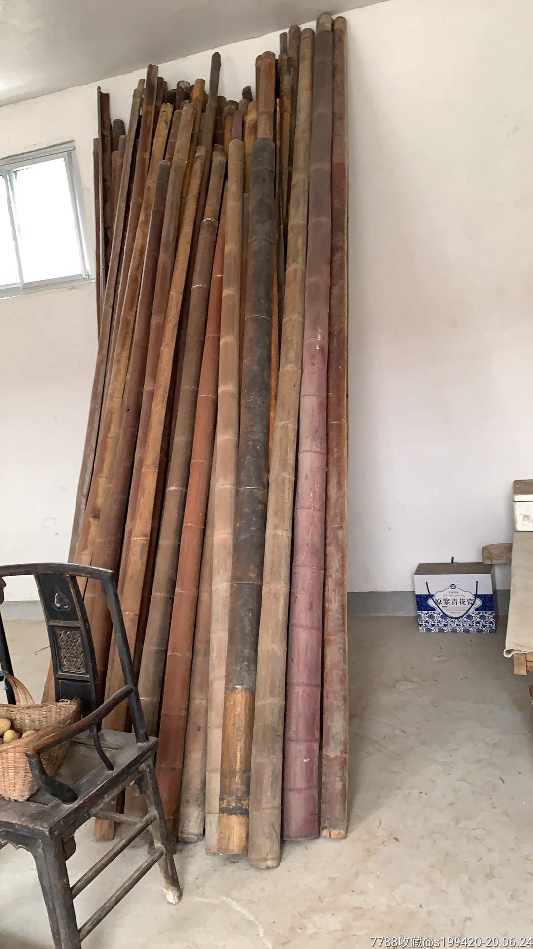 老炕沿.竹制.量大批发.每个120元不议价不包邮-其他收藏品-7788收藏