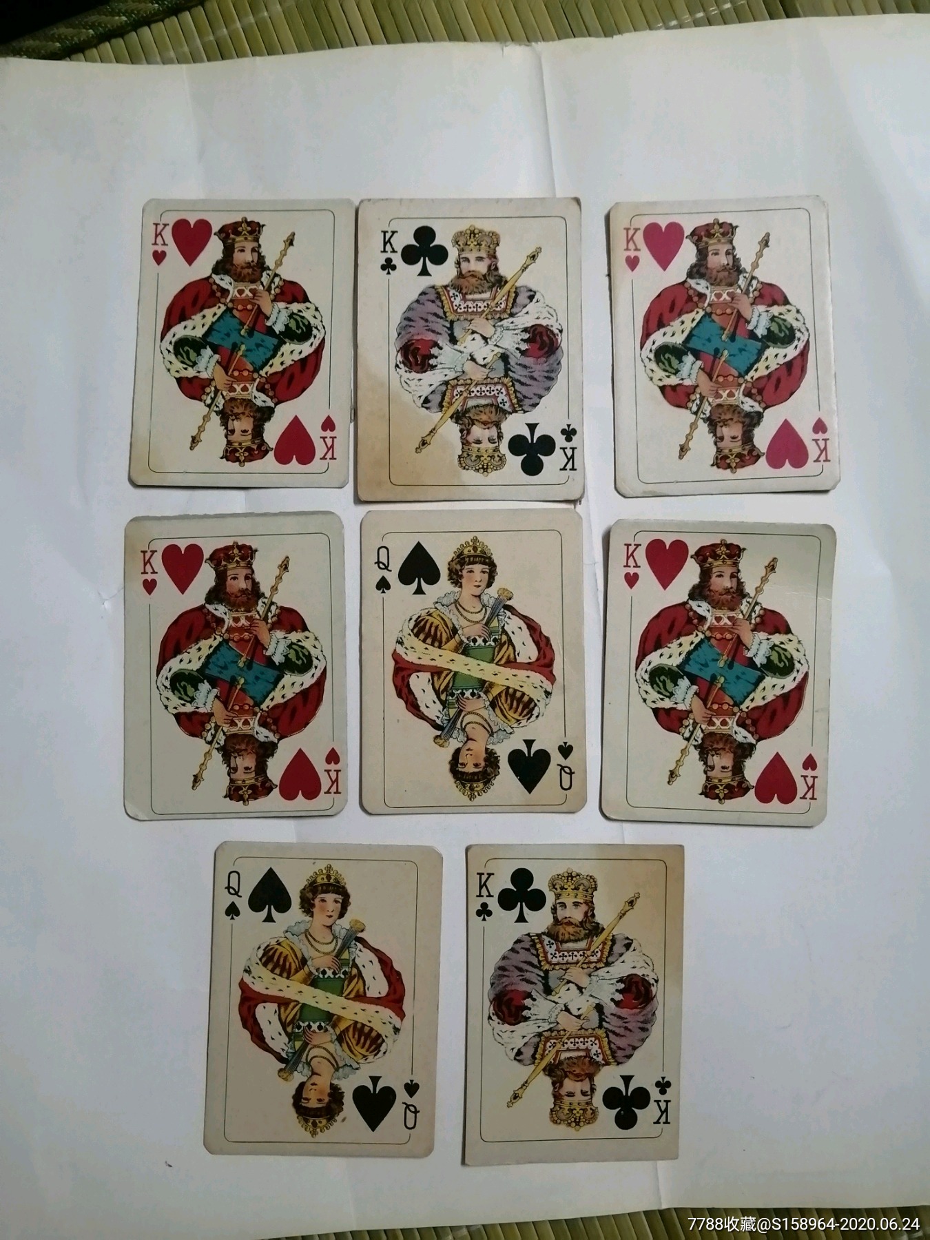 老扑克8张合售,扑克牌_第1张_7788扑克牌