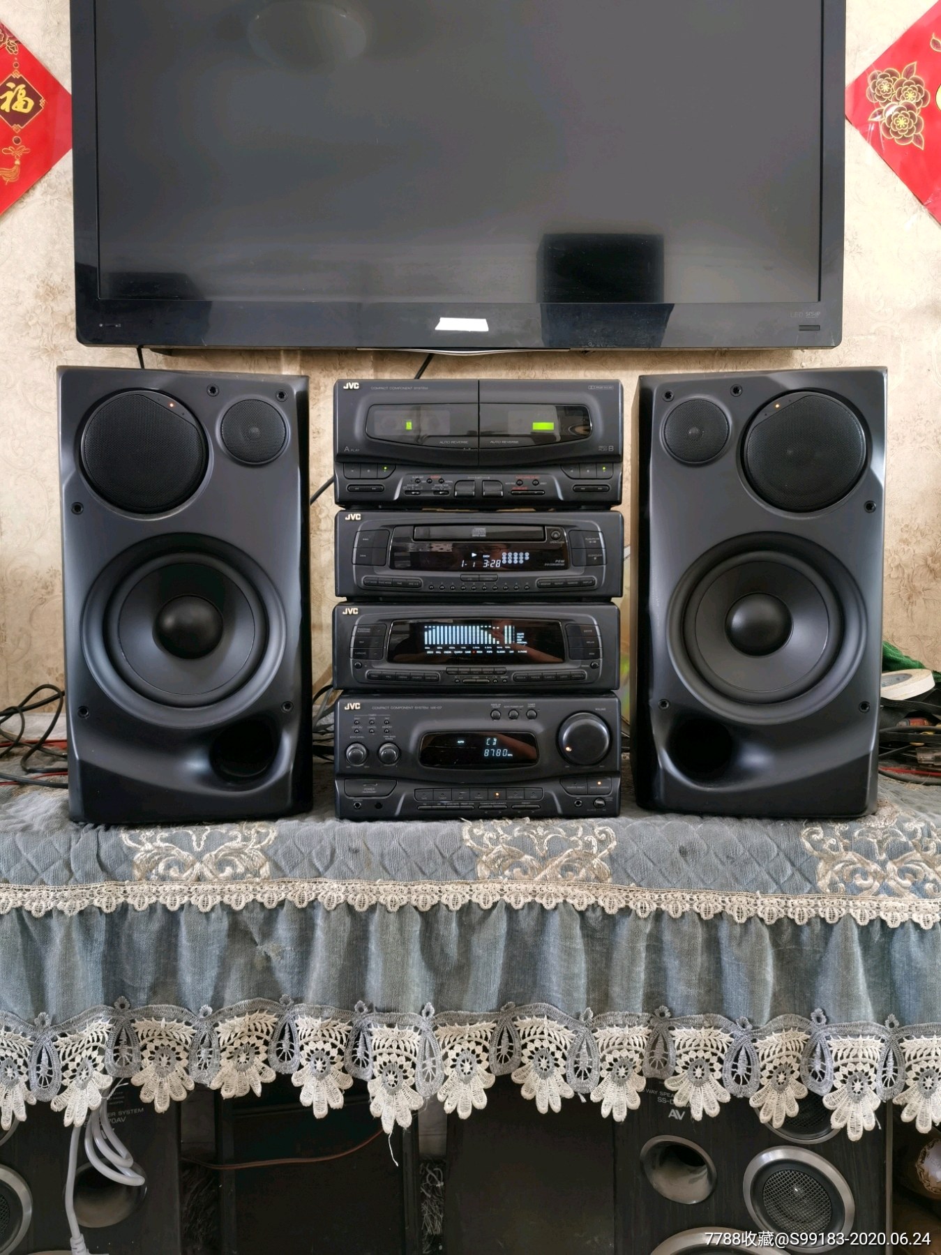 5009品99韩国产inkel英桥sl-4700hifi落地音箱家庭影院木质前置箱