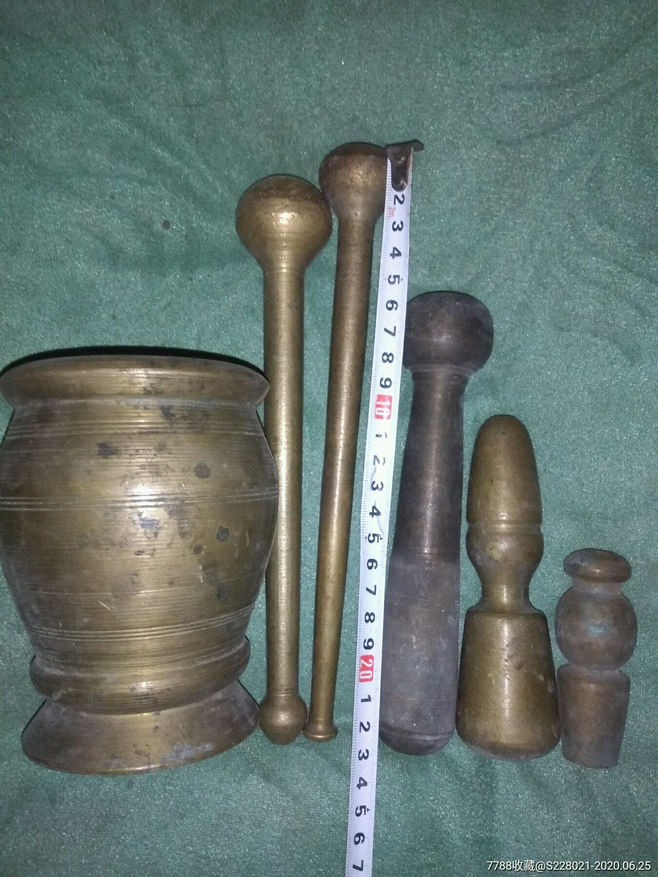 10斤重纯铜中药药捣药臼【进店捡漏】