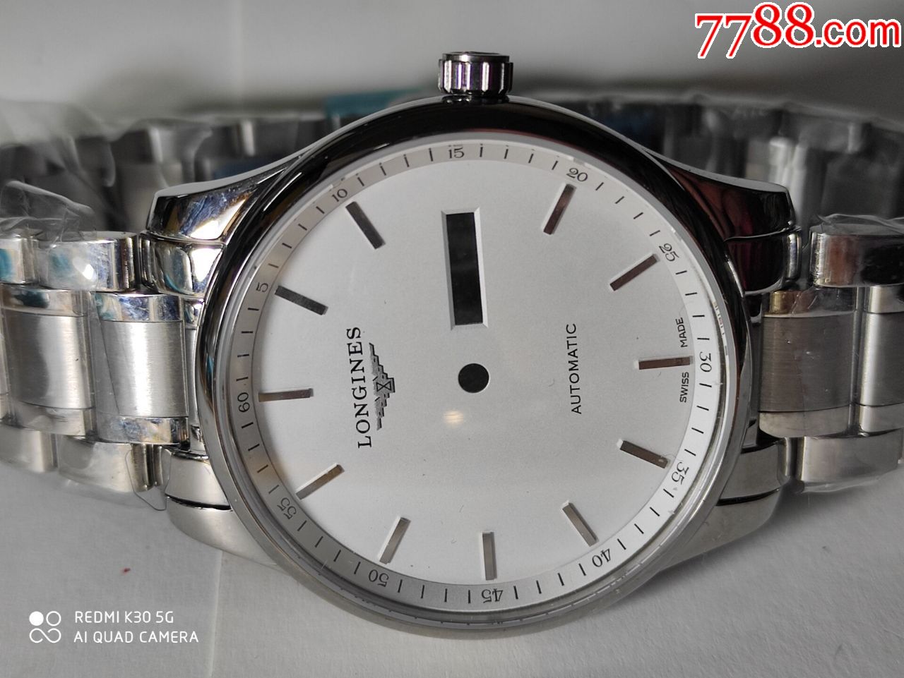 浪琴《男表壳》装2836/2846/2168/2879等瑞士机芯/不锈钢色_表壳/底盖