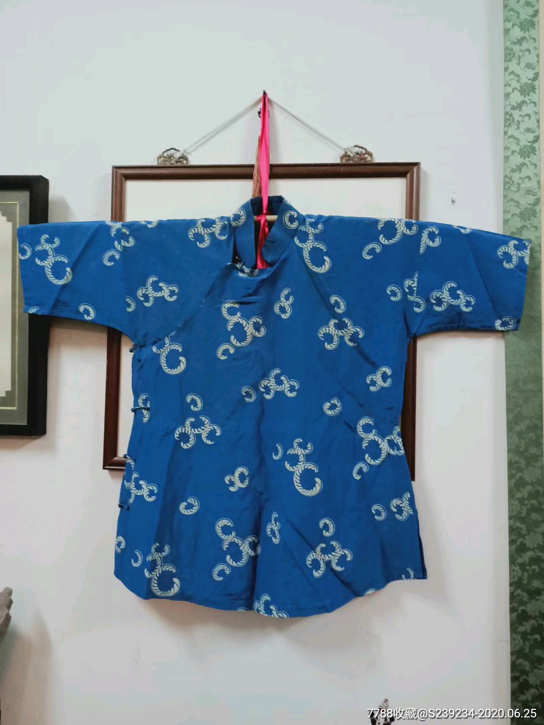 民国真丝绸缎斜襟上衣唐装女衫影视拍摄与收藏