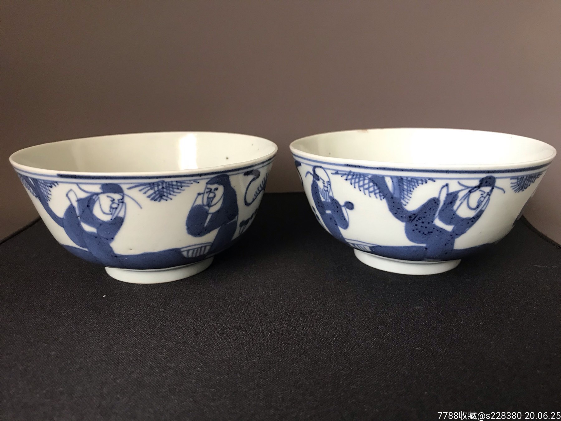 三星人物碗-青花瓷-7788收藏__收藏热线