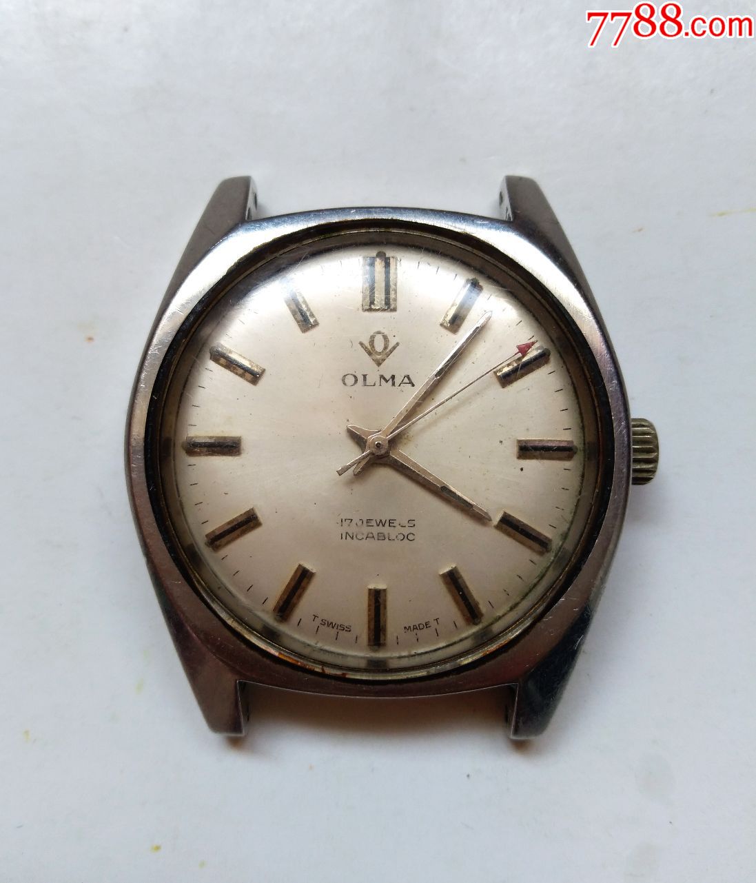 瑞士手表男款奥尔马保存好走时点图可放大
