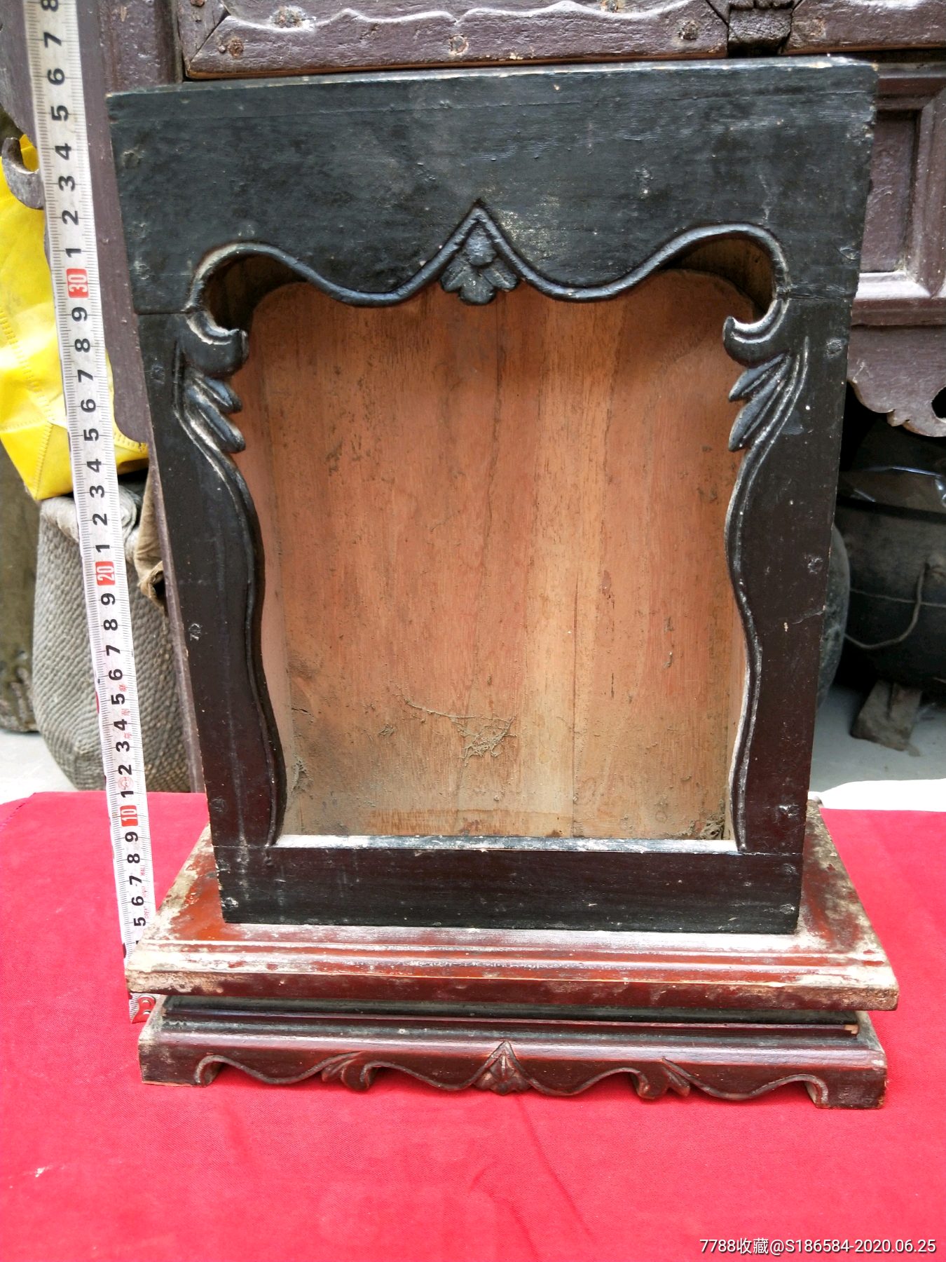 清代精品老木器佛龛