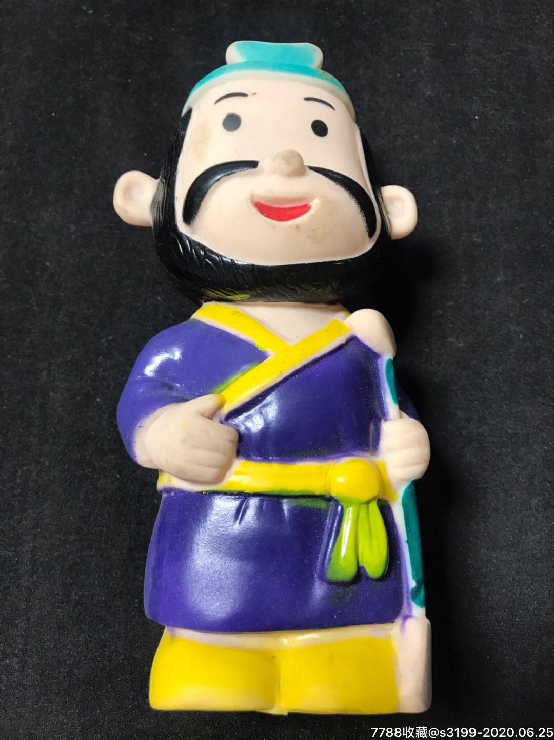 怀旧玩具-沙僧胶皮娃娃