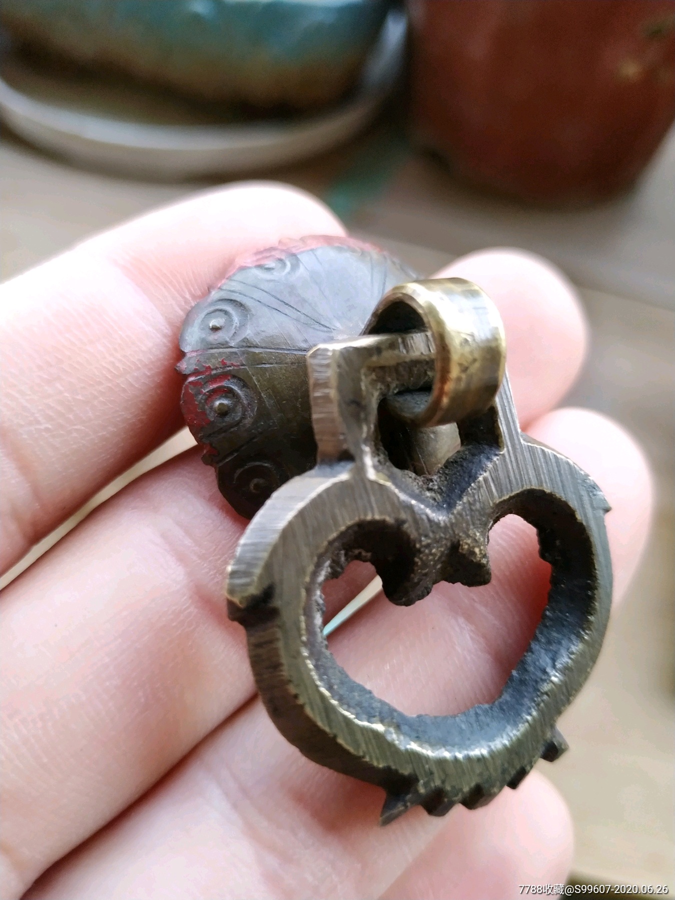 老铜件老铜活铜拉手