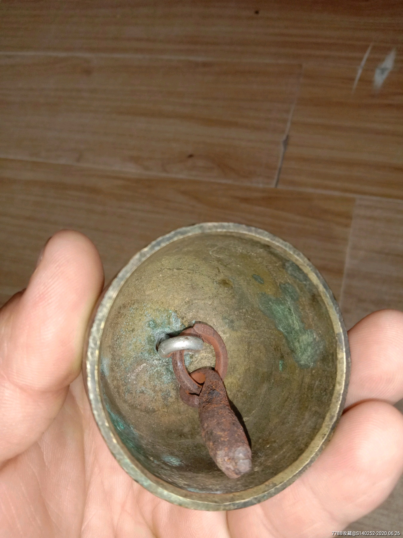 清代大号铜铃-铜铃/铃铛-7788旧货商城