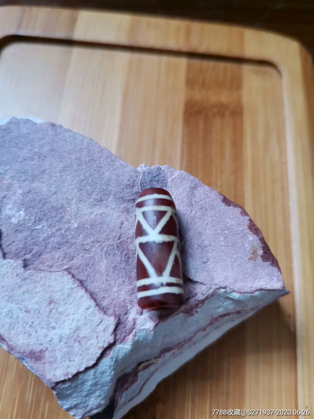 两河流域腐蚀工艺旁系虎牙天珠难得美品可遇不可求