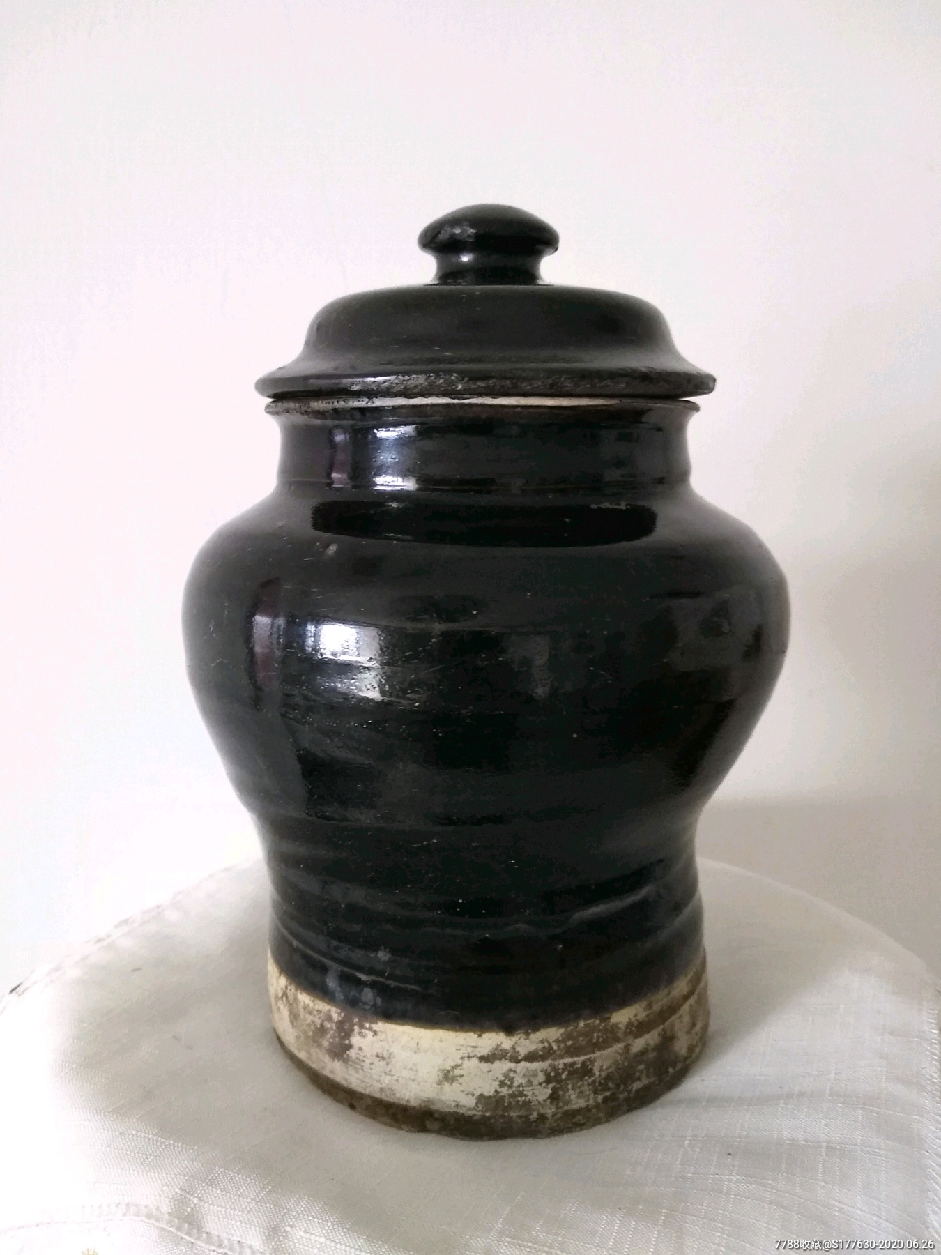 宋磁州窑将军罐