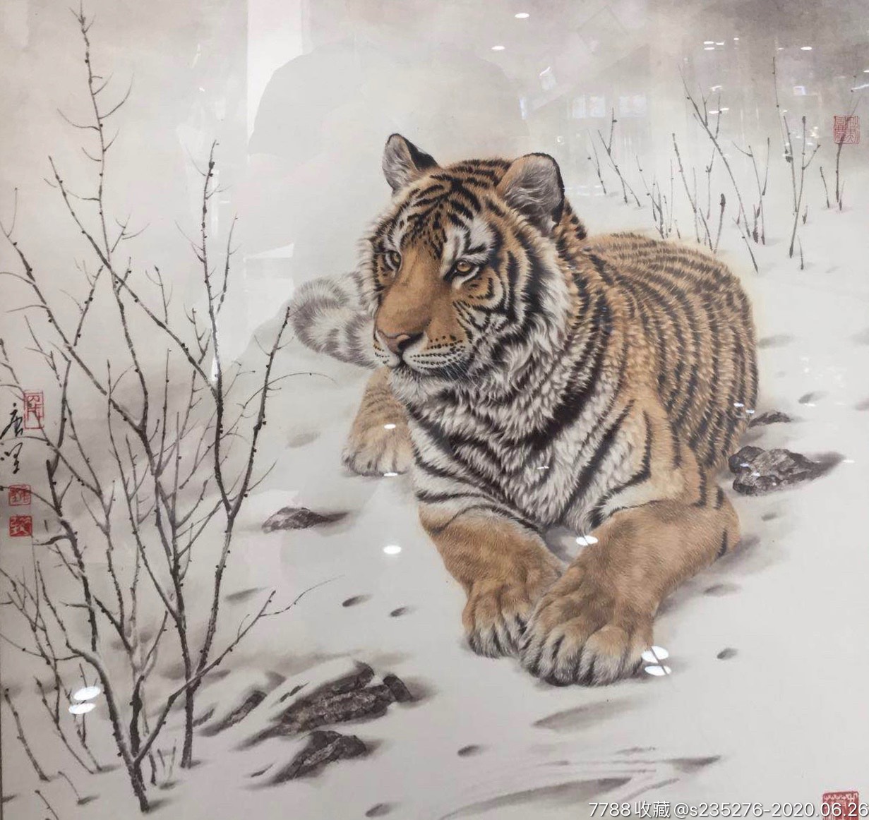林中之王_花鸟国画原作_天赐东方【7788收藏__收藏热线】
