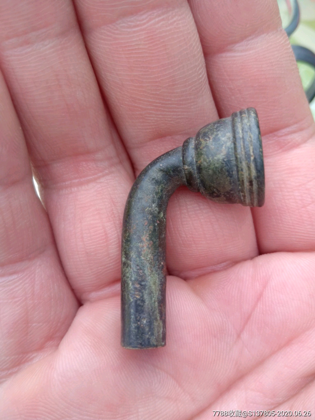 清代烟锅清代铜烟锅黄铜烟锅全品包老包邮