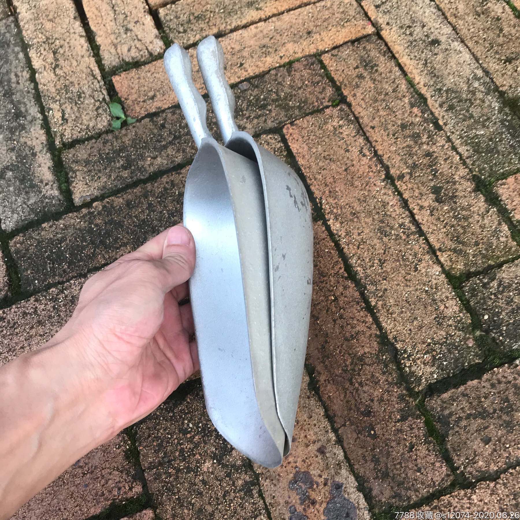 老铸铝戳子.老铲子2个