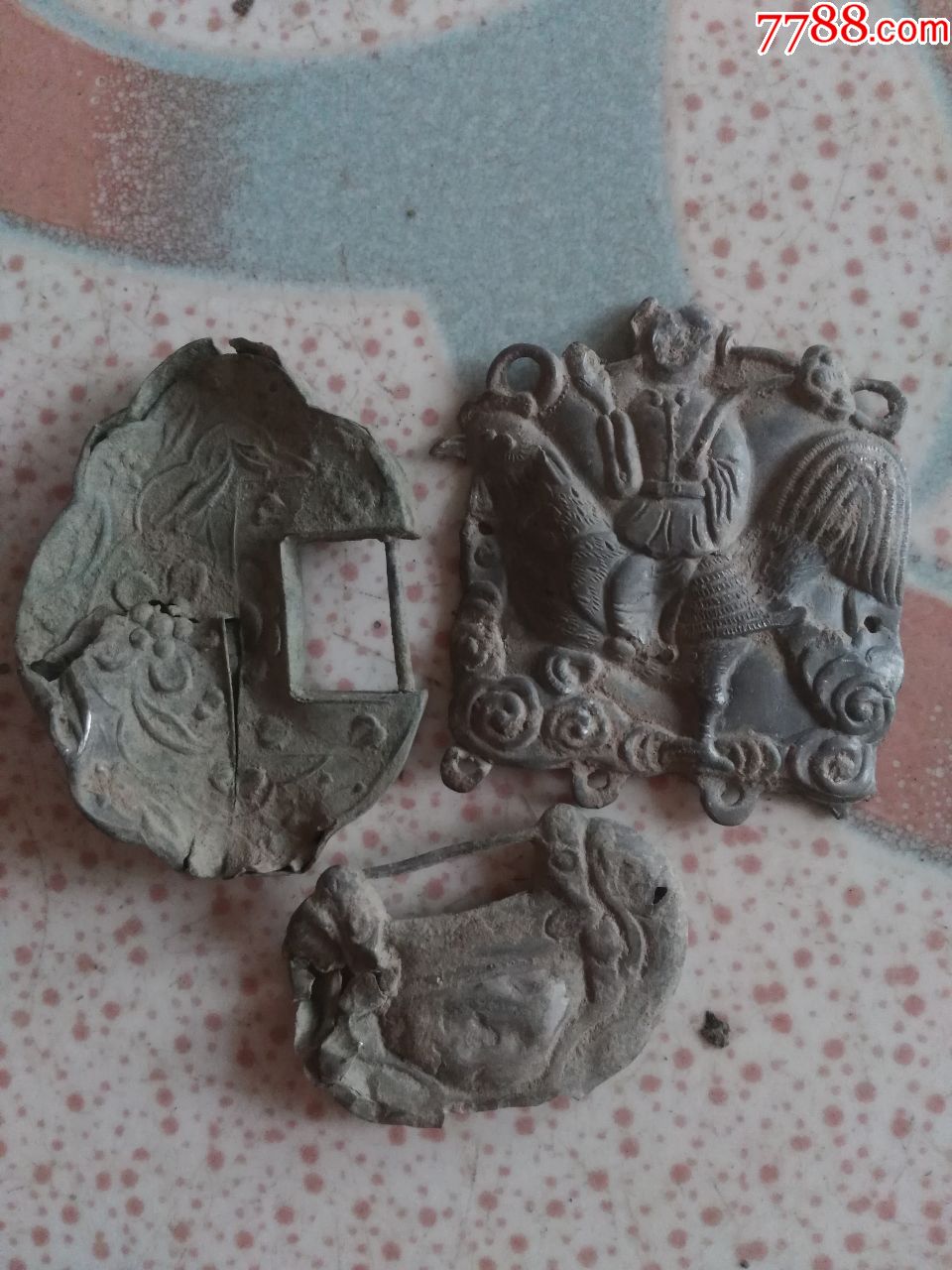 出土老银饰三件-价格:100元-se73929678-其他银器-零售-7788收藏