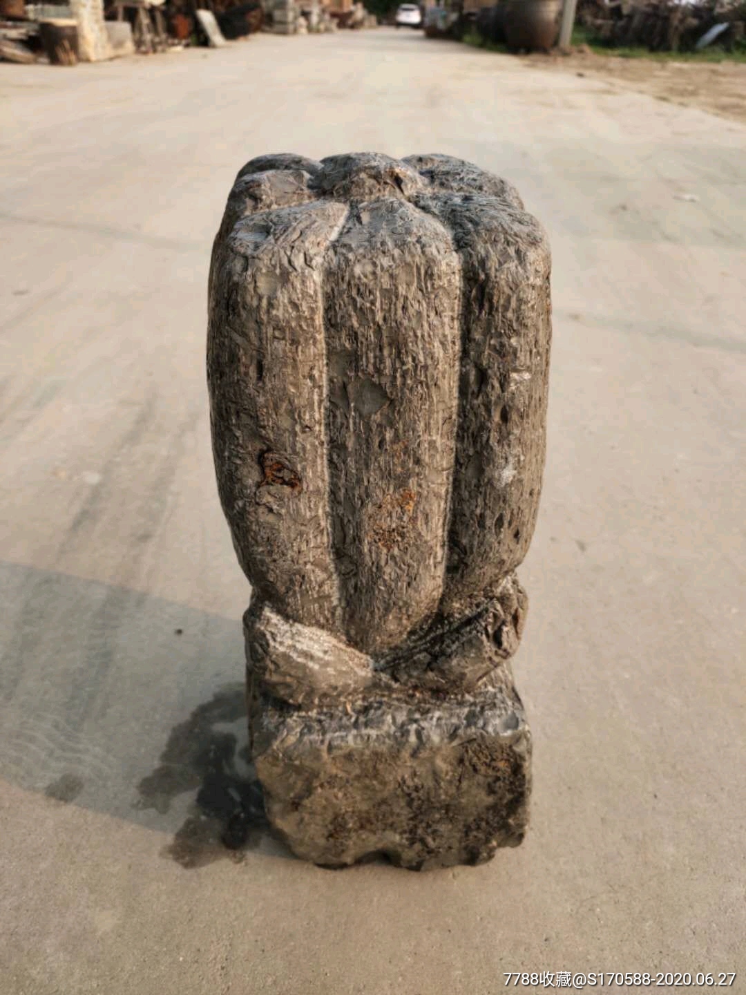 清代,青石,摆件,沧桑感十足品相如图