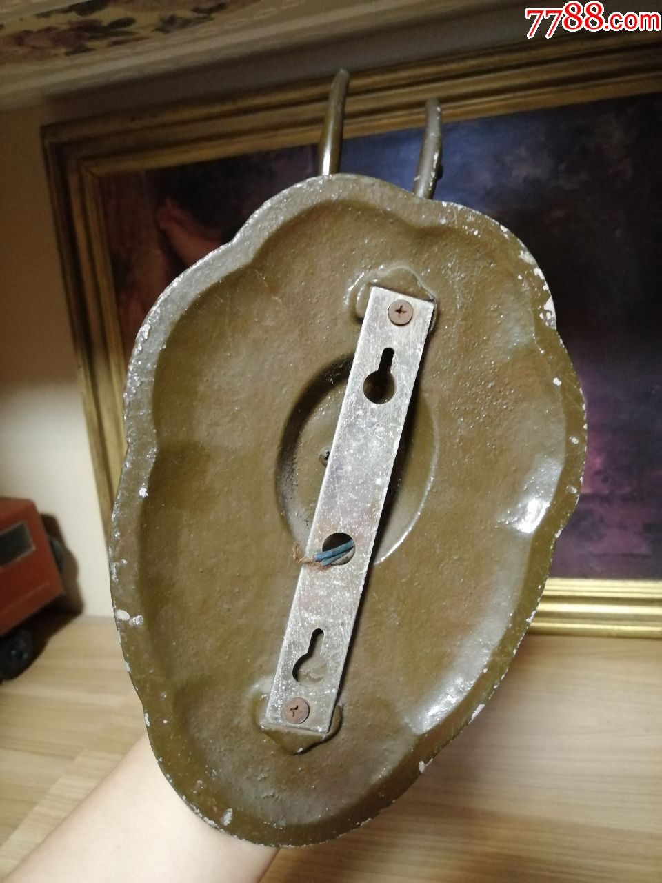 苏联鹿头金属壁灯