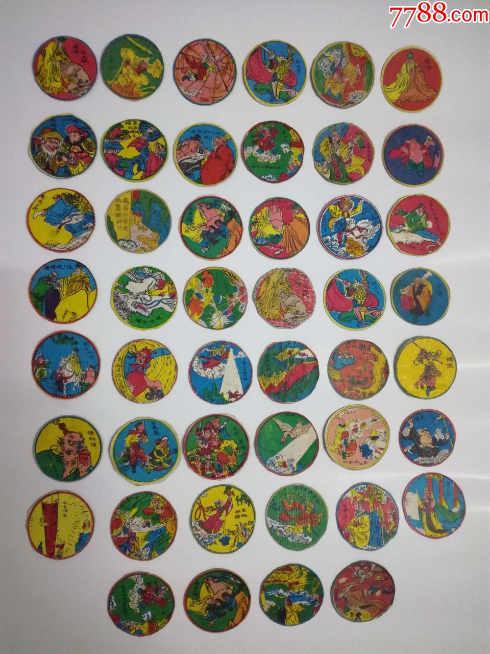 传统儿童玩具-"西游记"老啪叽一组