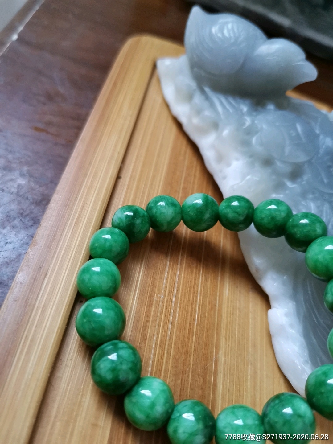 有年份的马来玉手串