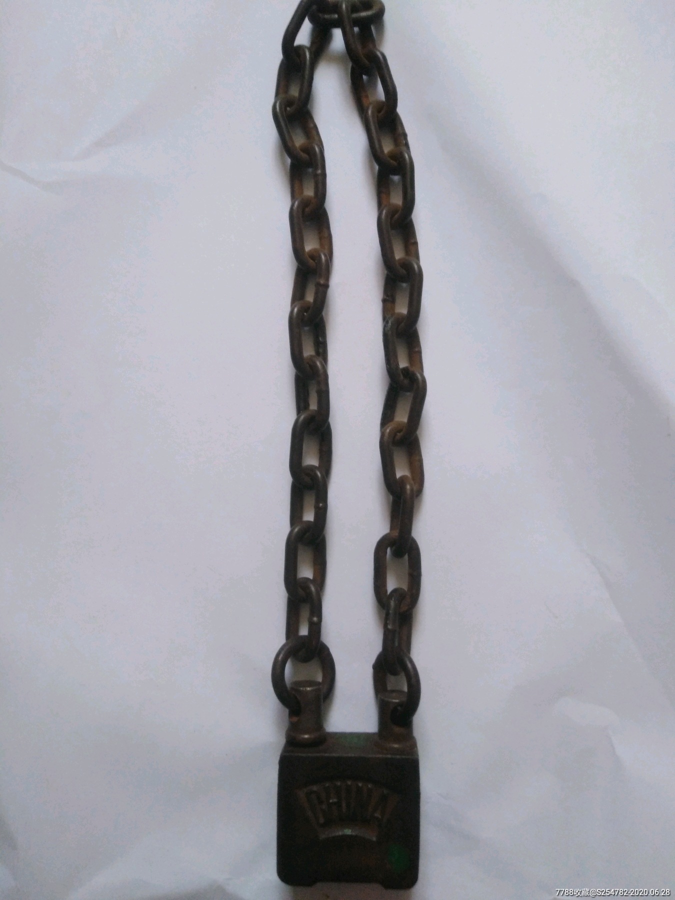 老式铁链锁
