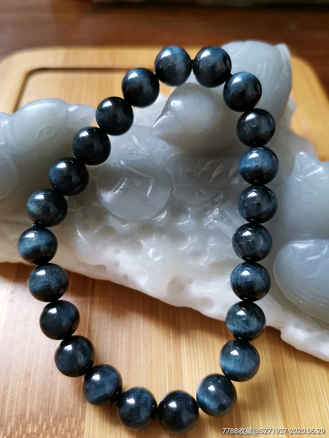 鹰眼石手串23颗