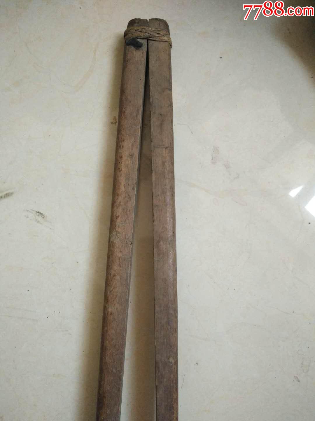 民国珍贵资料物件【官府惩罚犯人的刑具手指夹板】古董收藏