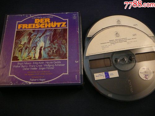 2reels歌剧tape582emi韦伯魔弹射手黑格尔