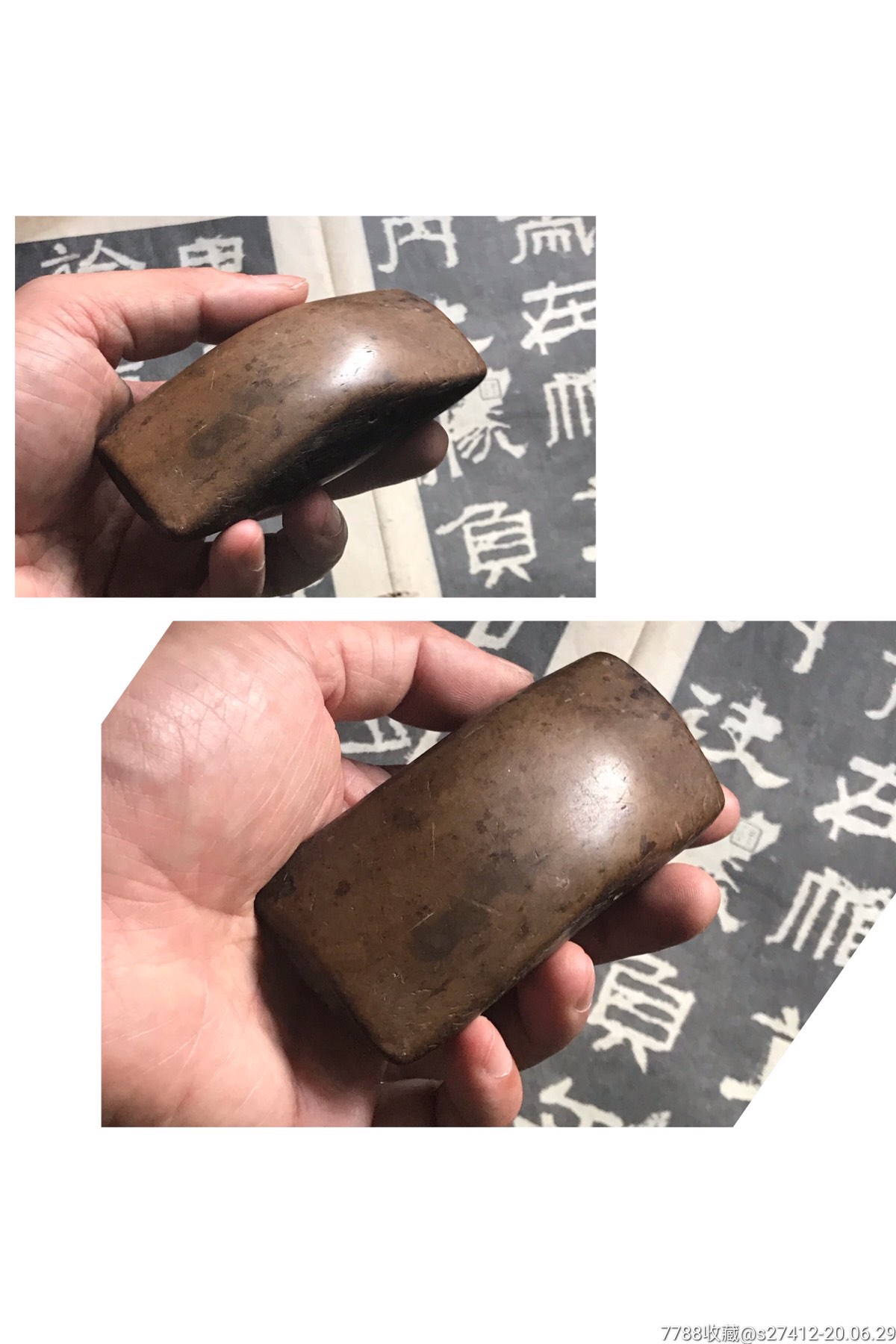 清代中医楠木脉枕