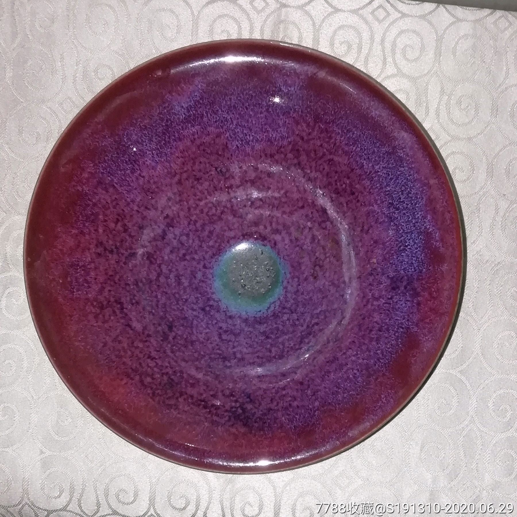 钧瓷斗笠碗