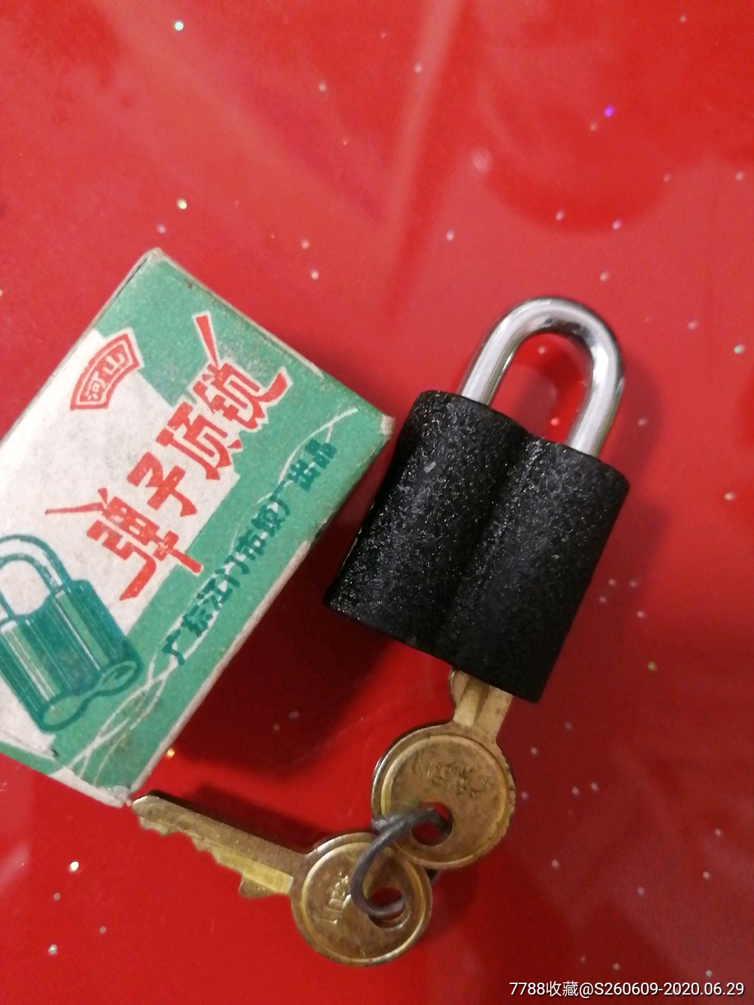 弹子顶锁带包装