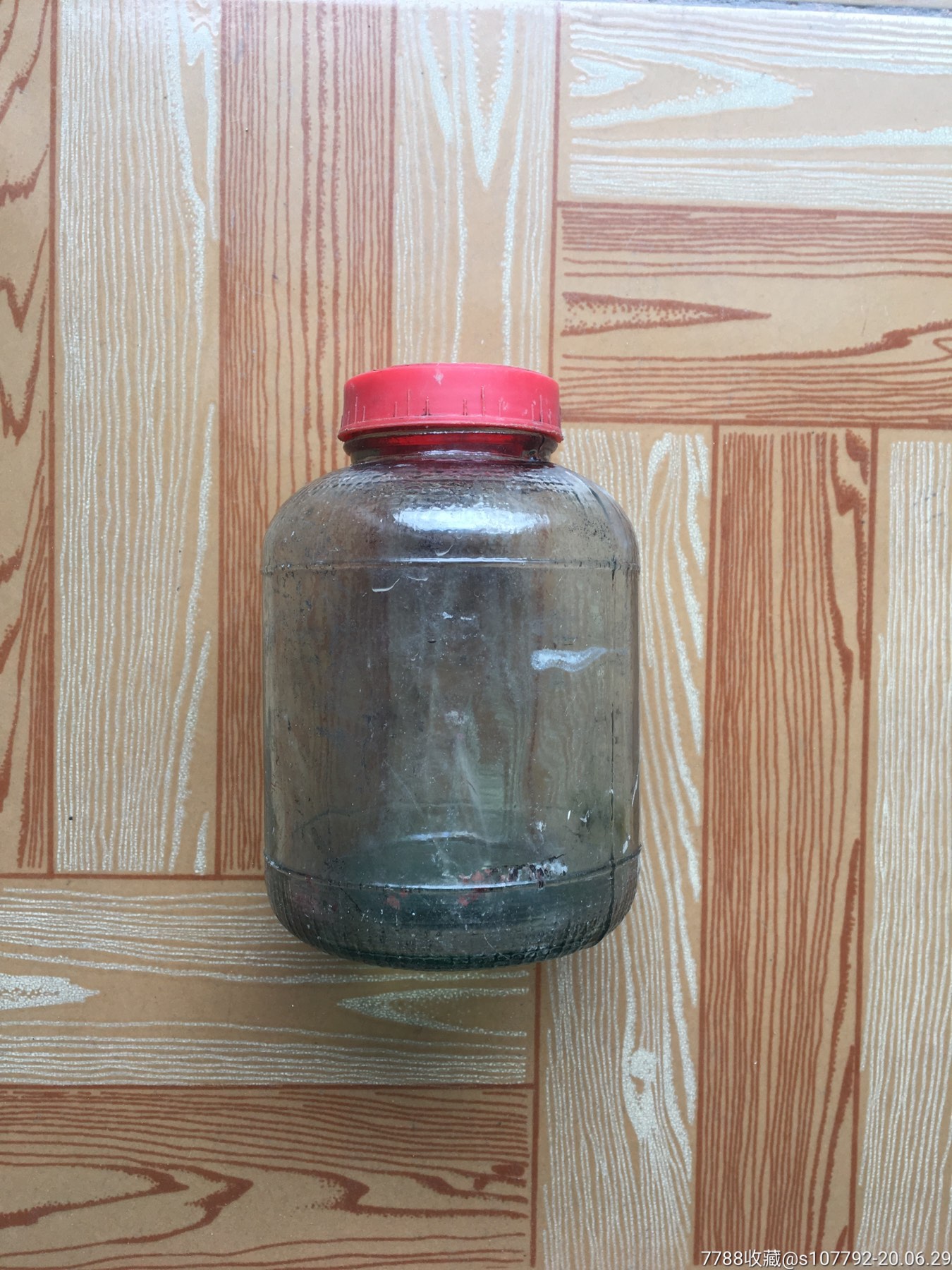 怀旧麦乳精老玻璃瓶