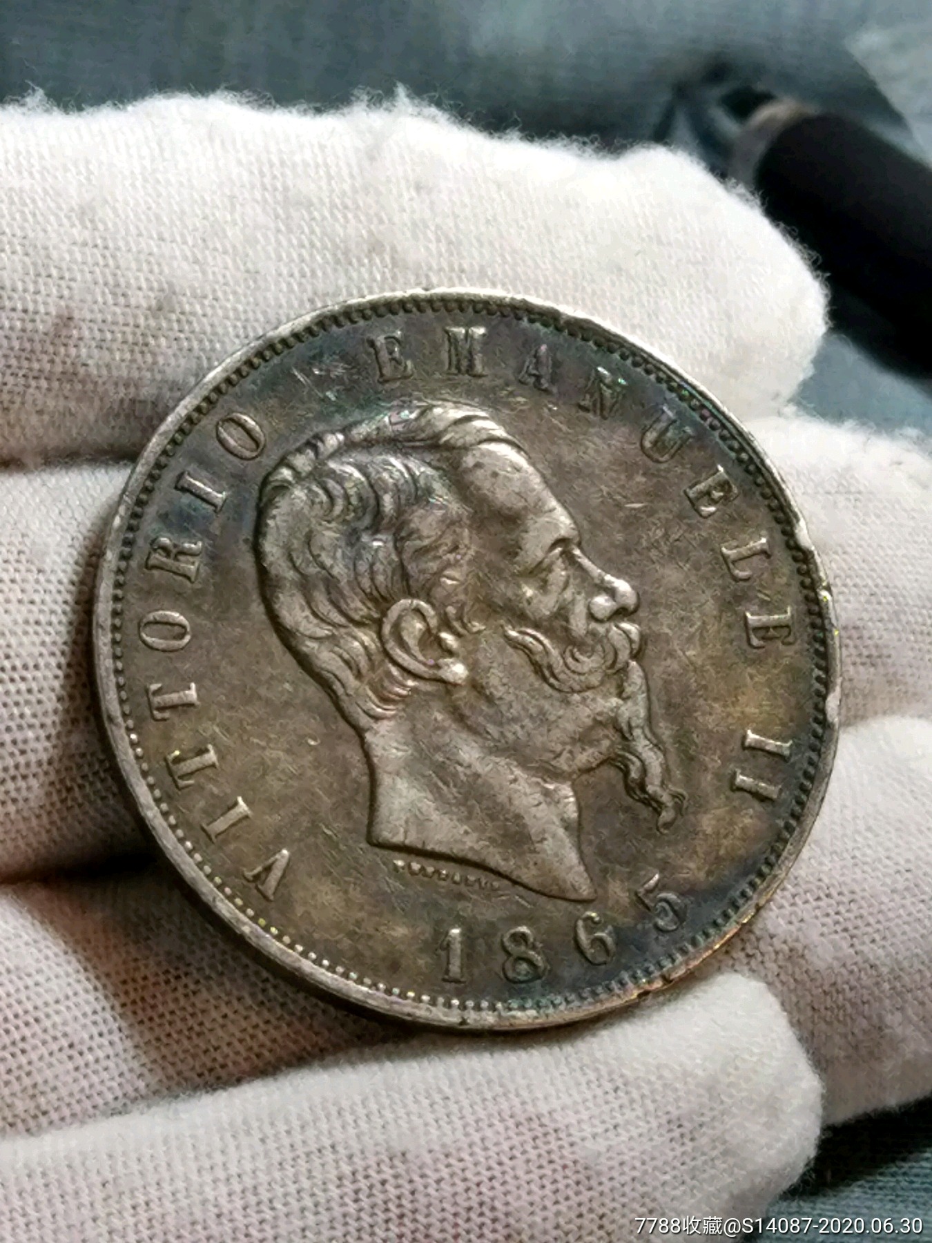 外币～1885年意大利银币-外国钱币-7788商城__七七八八商品交易平台