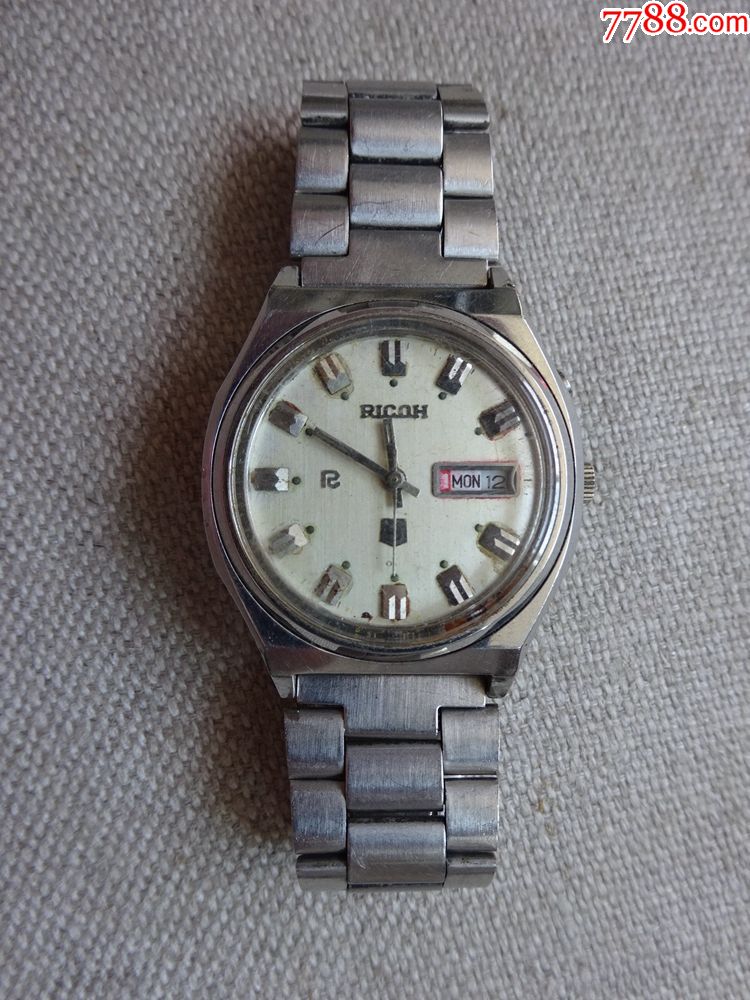 日本(理光)全自动机械男表-手表/腕表-7788收藏