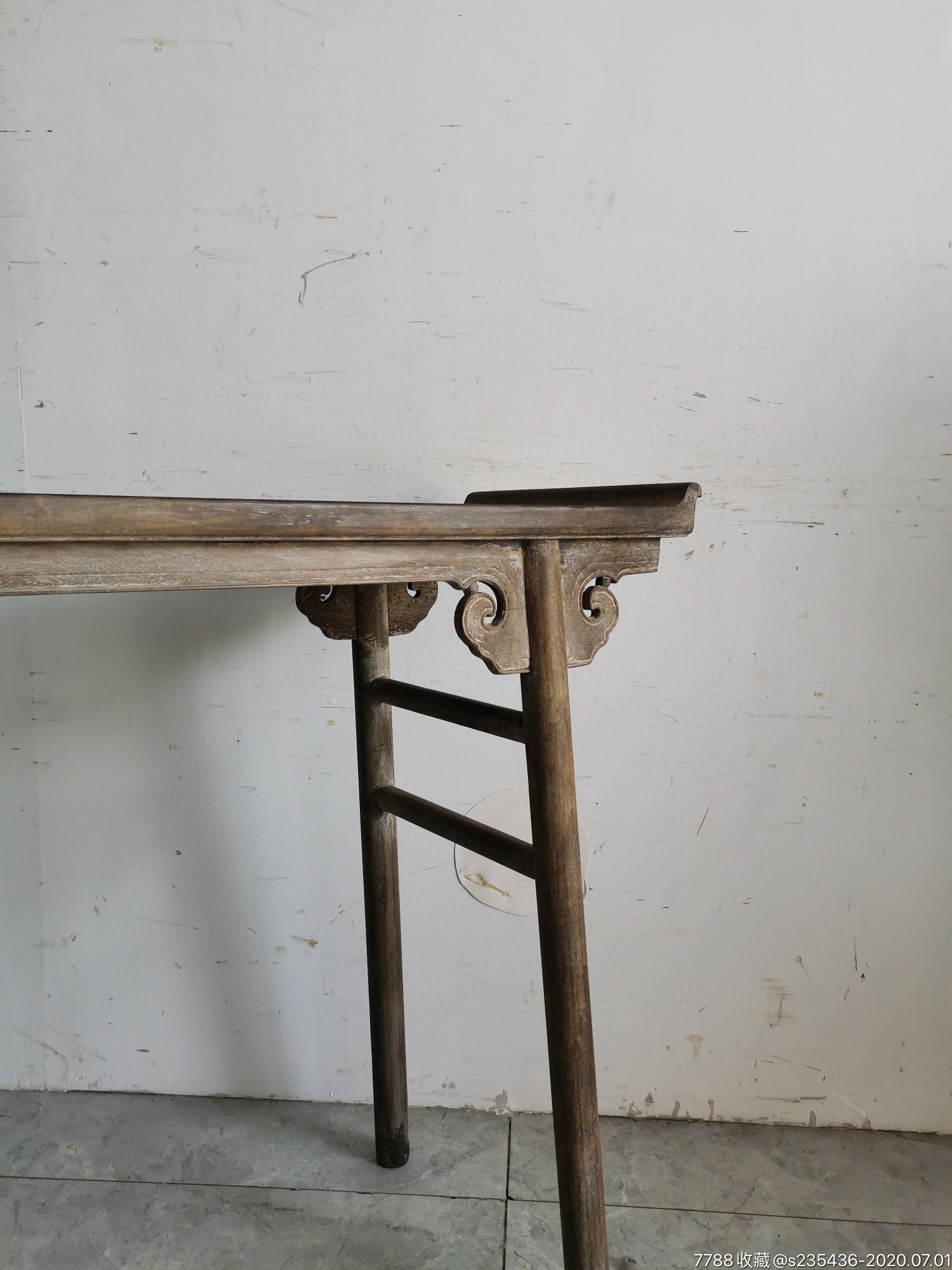 明式,楠木书房翘头案几,供桌,条案,楠木