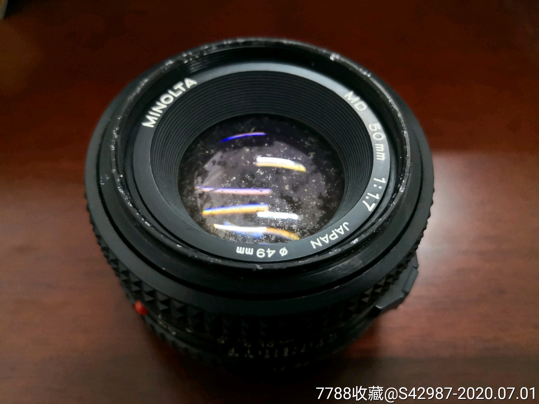 美能达1.7/50标头