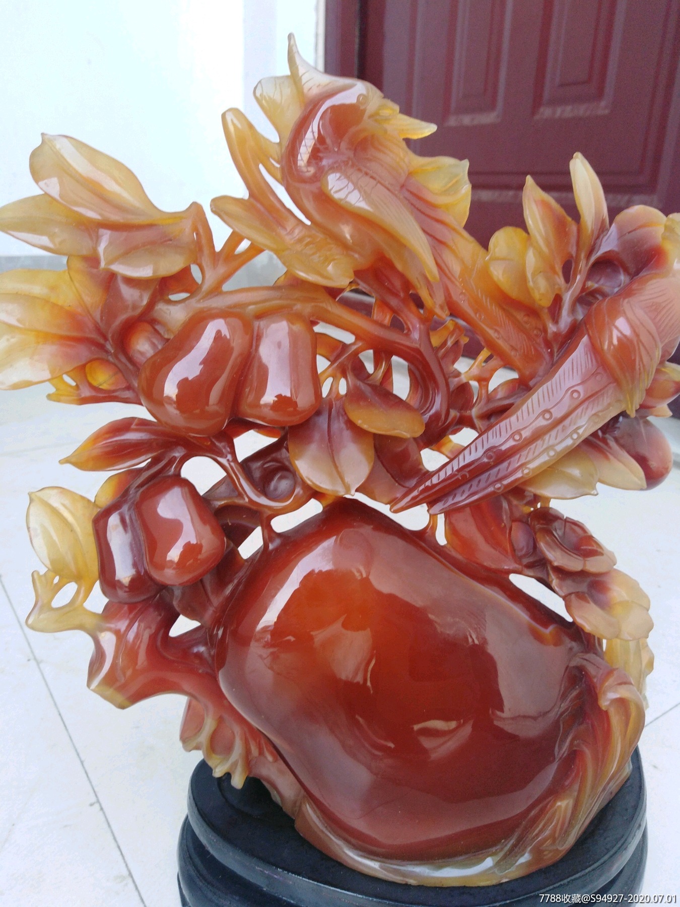 事事如意南红玛瑙摆件_第5张_7788工艺品