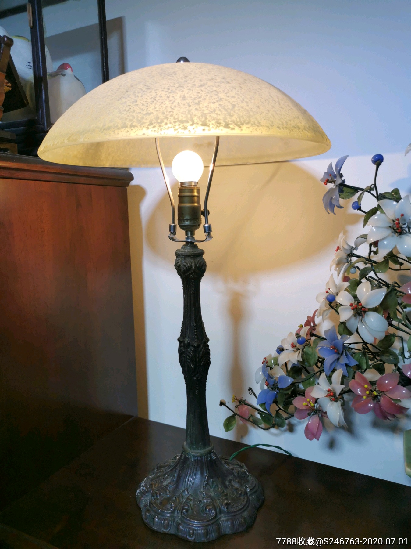 美国古董台灯