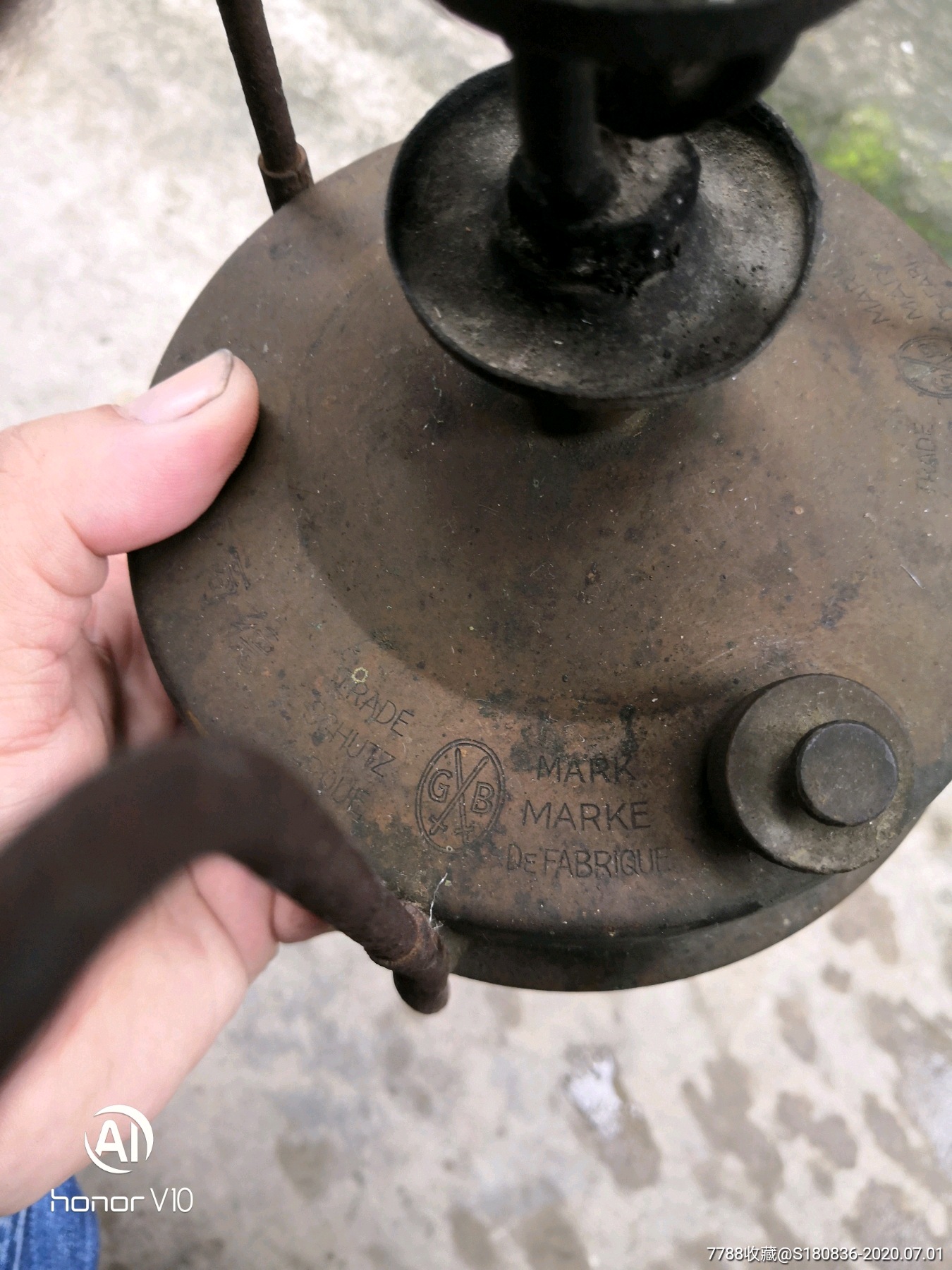 民国德商谦信洋行气油炉