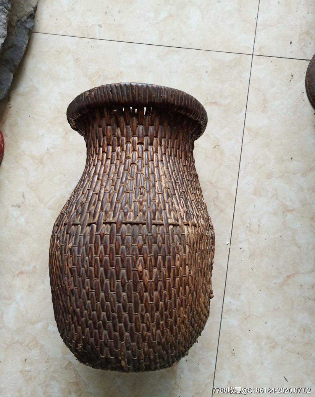 一个柳条编花瓶-价格:150元-se74038061-其他生活用具-零售-7788收藏_