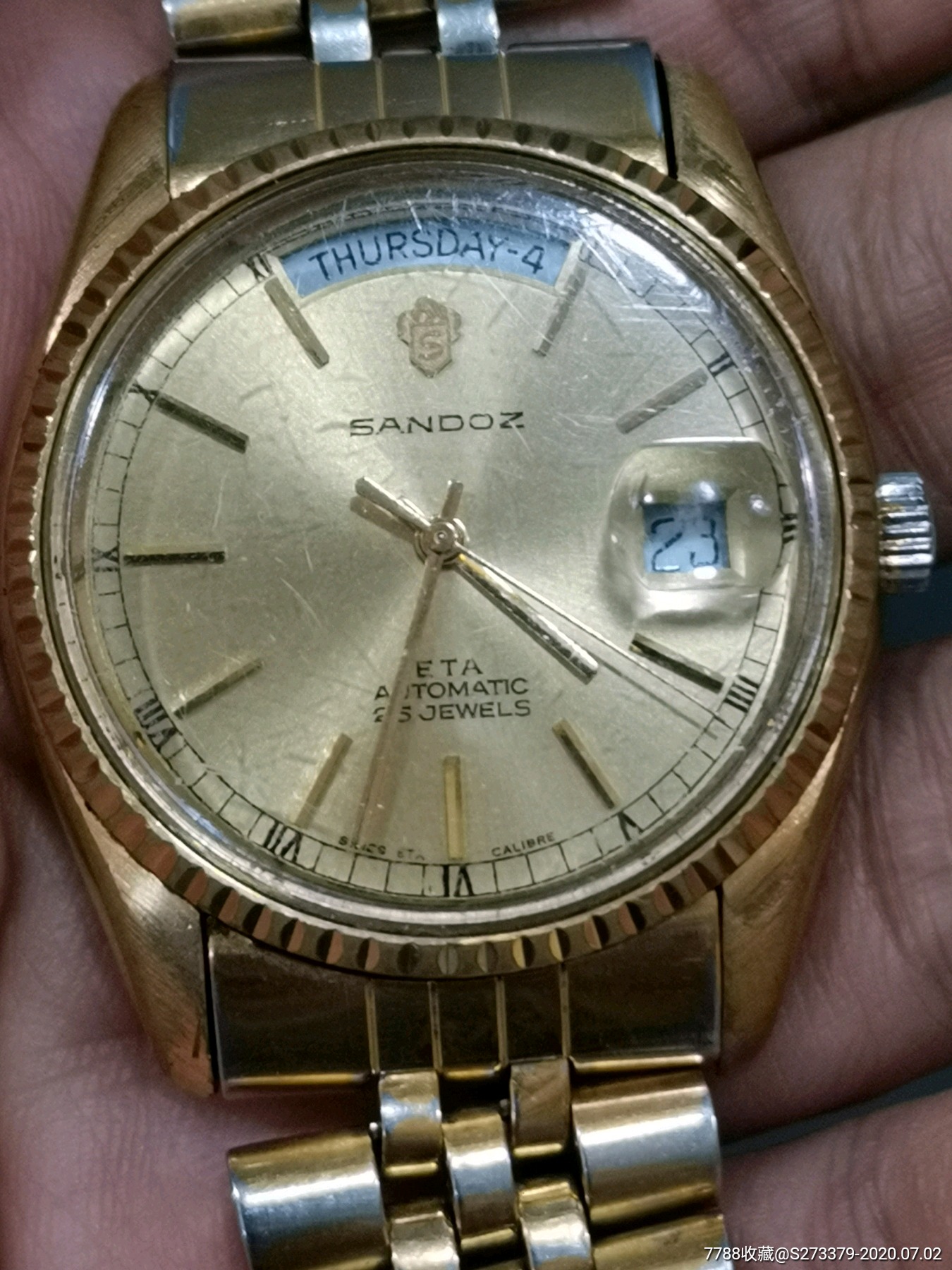山度士-手表/腕表-7788收藏__收藏热线