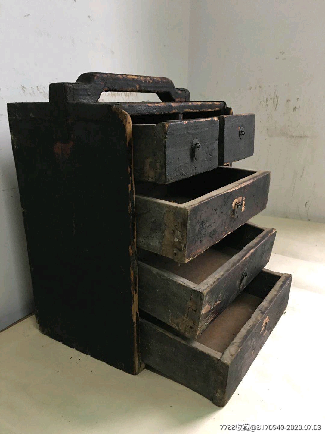 2中医手提药箱_木箱_第3张_7788旧家具收藏