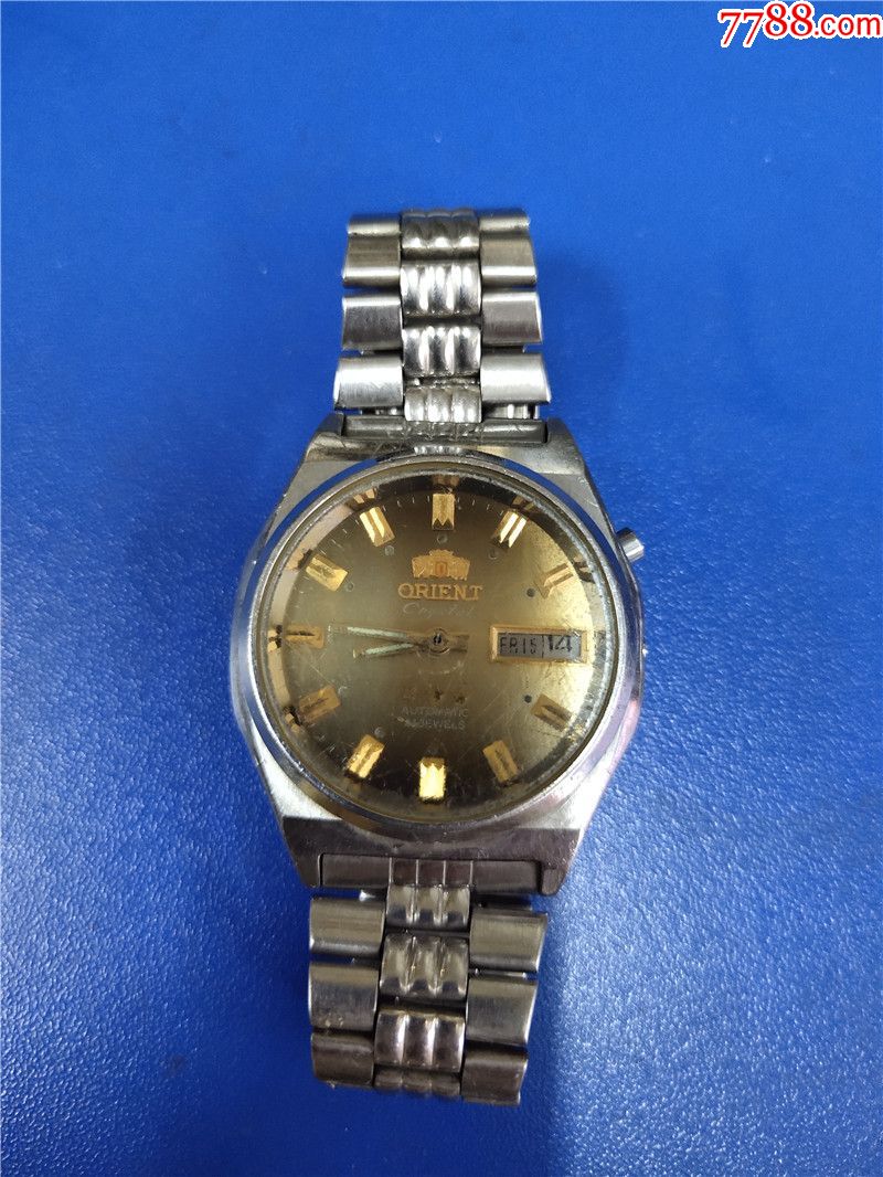 双狮全自动双日历男机械表机芯46943